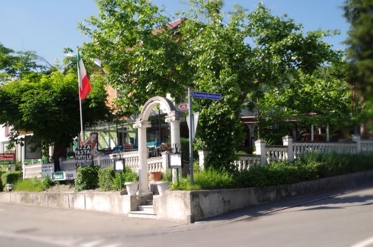 Guest House Pizzeria Pazza Da Gianni Stein Am Rhein Eksteriør bilde